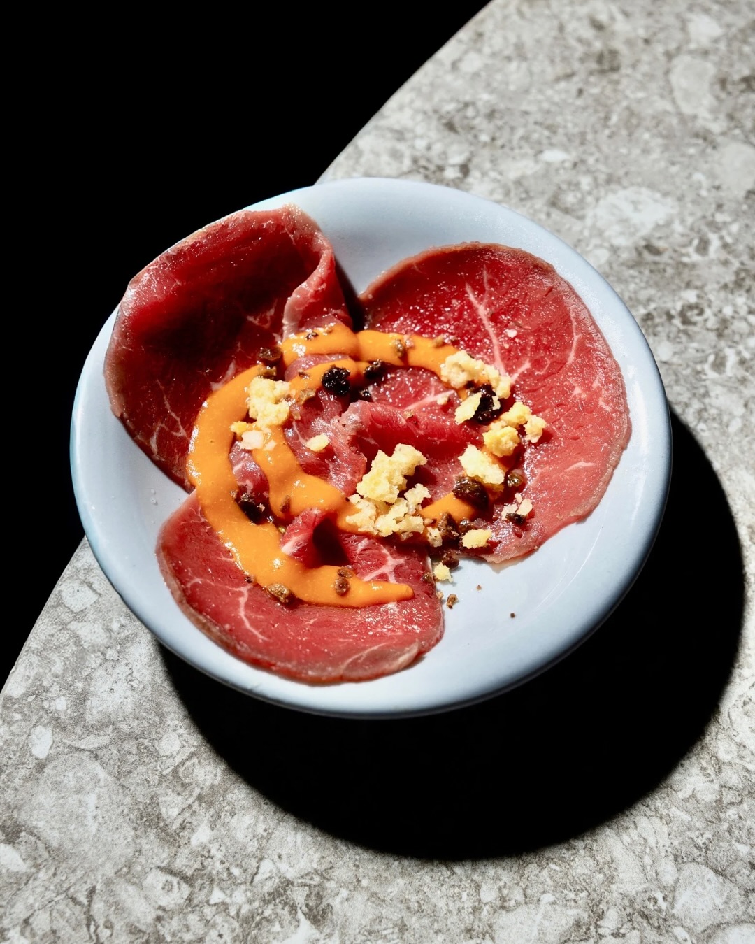 dish carpaccio